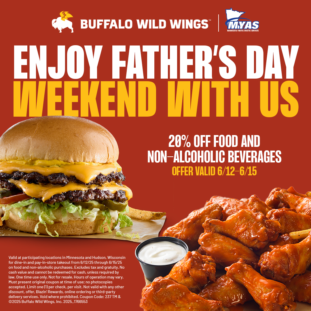 Buffalo Wild Wings Father's Day Weekend